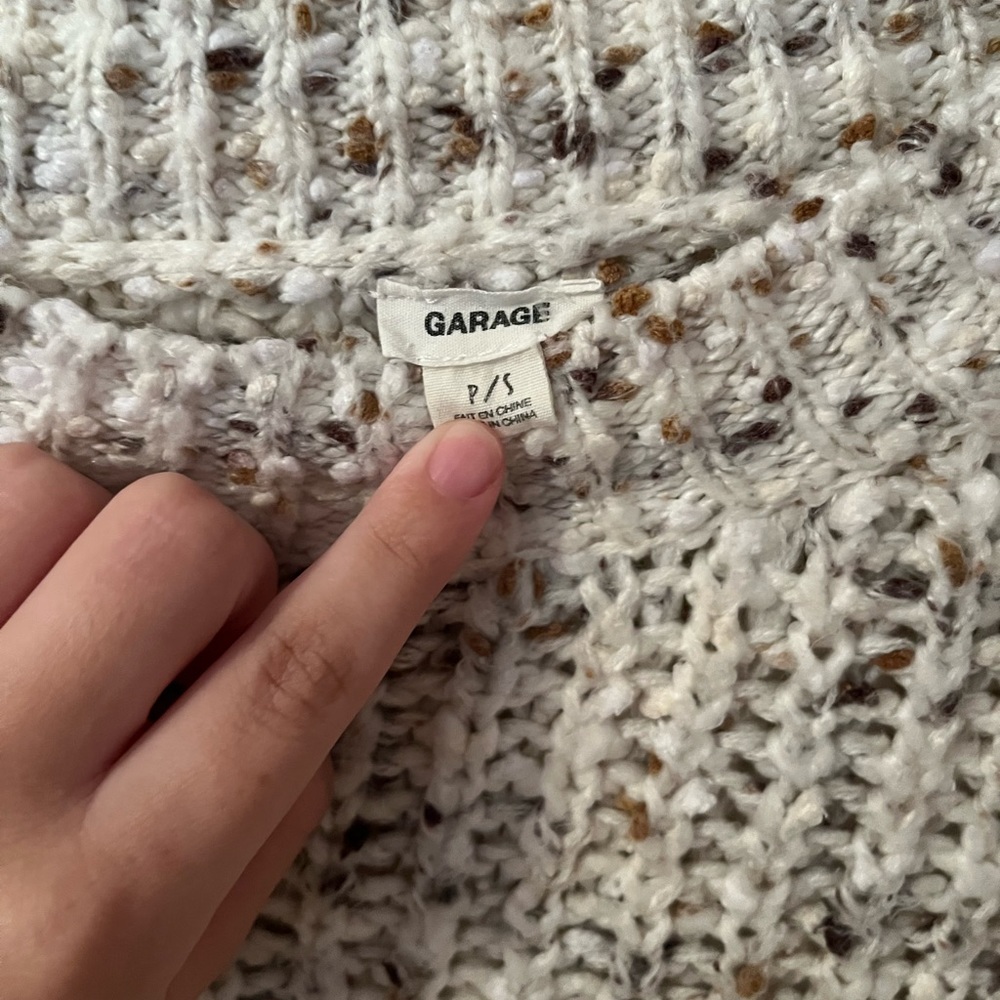 Garage Multi Color Sweater - Picture 3 of 4